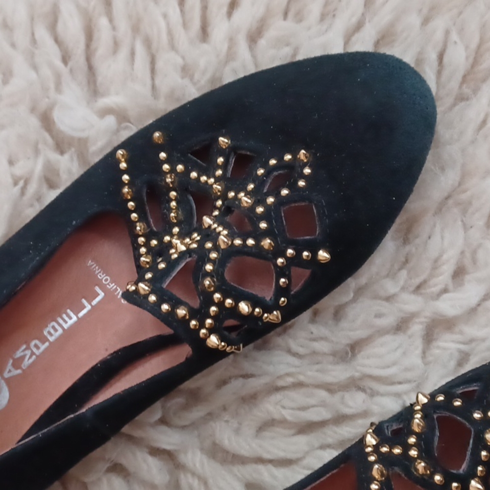 Jeffrey Campbell  suede flats - Picture 3 of 16